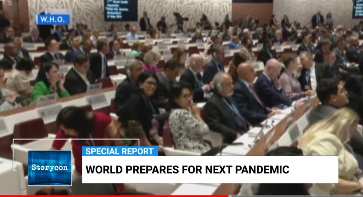 STORYCON | May 29, 2024 #OneNews Special Report | @jovefrancisco 

Health officials, scientists prepare for next pandemic.

#WorldHealthAssembly
#PandemicAccord 
#PandemicTreaty
#FairTreatment #Therapeutics 

WATCH youtu.be/ZoRnjZeUXxM?si… via @YouTube