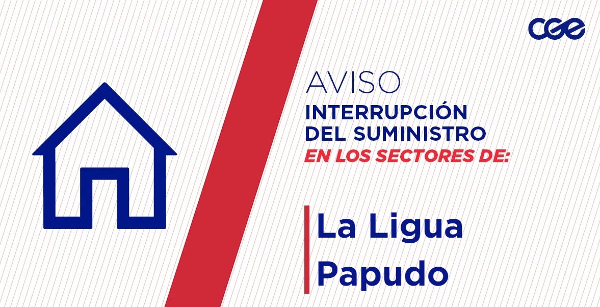 Informamos a nuestros clientes de los sectores E-253, Pablo Neruda, Rubén Darío, Las Dunas, Ruta 5 de las comunas de #LaLigua y #Papudo, la interrupción del suministro eléctrico. Nuestro personal de emergencia ya está informado.