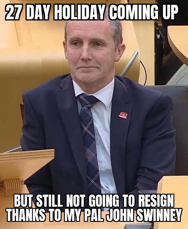 Wonder if @MathesonMichael will head back to Morocco during his upcoming break - before he returns and continues to ride @theSNP gravy train ? Holyrood has failed. Again. #DishonestJohn #ResignMatheson #SNPout #AbolishHolyrood