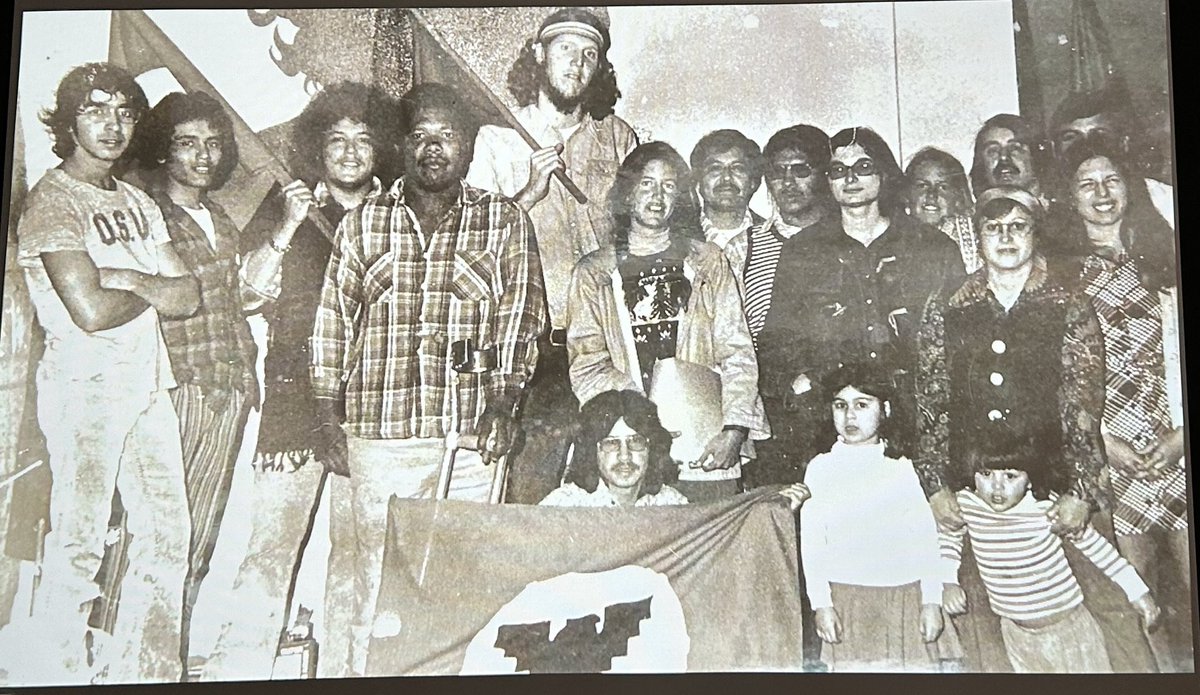 pdxbrocialite's tweet photo. From the family archives: Bill Walton at Colegio Cesar Chavez in Mt Angel, Oregon https://t.co/o7JspBjdvW