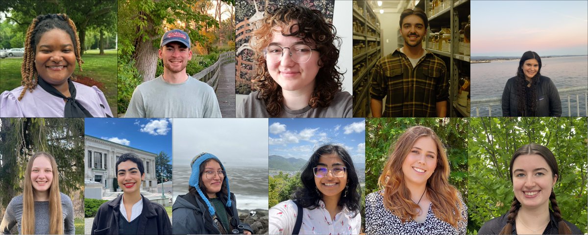 Welcome to #CIGLR's 2024 #GreatLakes Summer Fellows! In partnership with @NOAA_GLERL, the #GLSF Program is the cornerstone of CIGLR’s efforts to train the next generation of scientists, visit the fellow webpage to learn more. (ciglr.seas.umich.edu/opportunities/…)

#CareerTraining