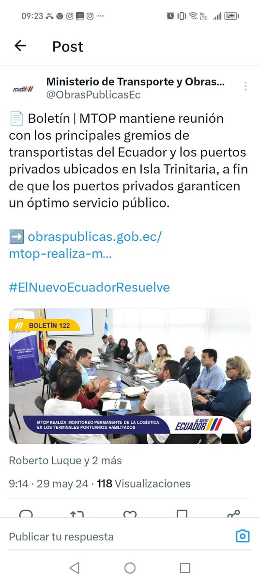 @EmergenciasEc Transportistas Portuarios del Pais: Lo fundamental fue plantear el cobro por demoraje, tal cual nos castigan los puertos. Hay que viabilizarlo y oficializarlo. Cualquier otra información en contrario solo es afán político por figurar. Buen trabajo @confetrape