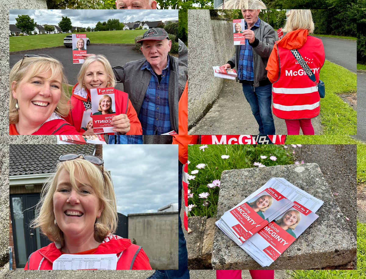 We’re in the final stretch. Your vote matters #VoteMcGintyNo1 🌹#YesYouCan <a href="/labour/">The Labour Party Ireland</a> #truthandintegritymatters #le24