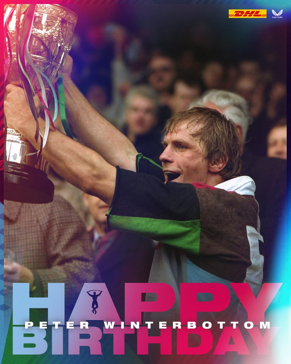 🎁 Happy Birthday to former Harlequin, @EnglandRugby & @lionsofficial Peter Winterbottom!

#COYQ