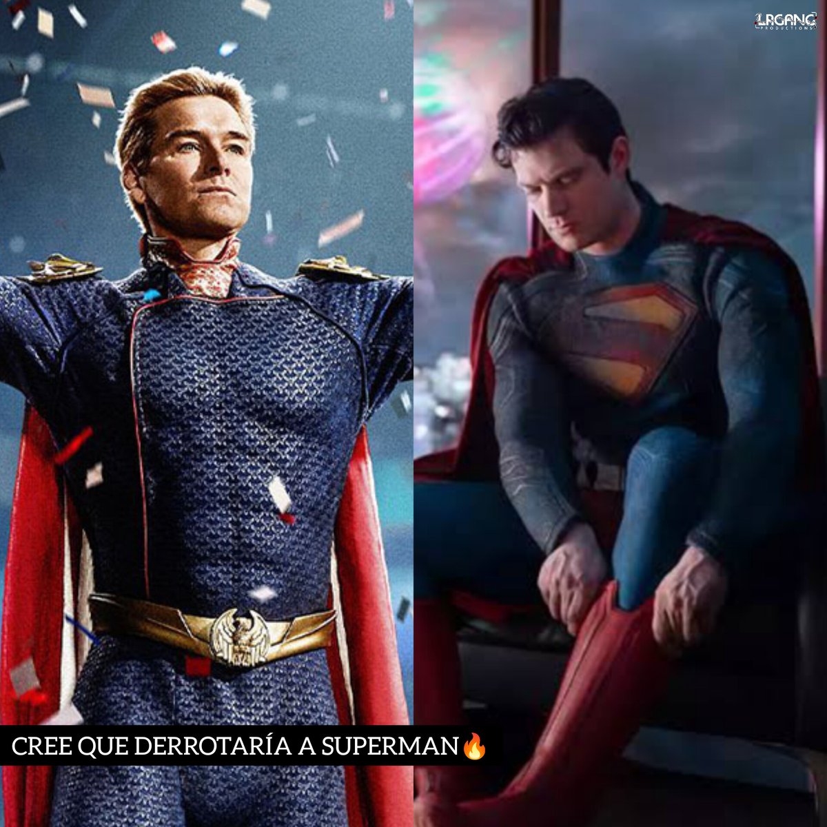 CREE QUE DERROTARÍA A SUPERMAN🔥 #AntonyStarr, opinó que su personaje de #Homelander de #TheBoys derrotaría a #Superman y sus razones para creerlo es que no existiría el factor Kryptonita y que el villano jugaría sucio en contra del Hombre de Acero, con tal de vencerlo👀