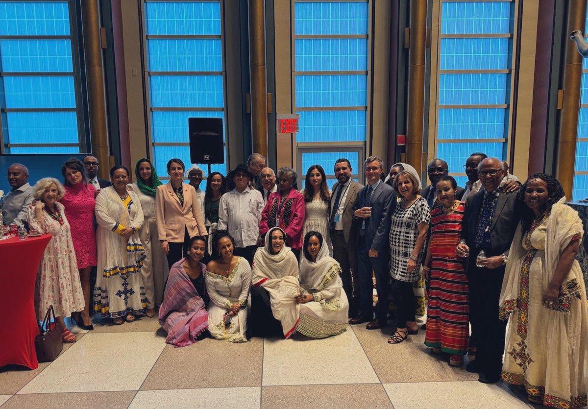 A magical night of “Tastes and Sounds of Eritrea” at the #UN with the graceful presence of #DSG Amina Mohammed, #ASG Christina Duarte, Representatives from all over the world & #Eritrean Community Members🇪🇷♥️