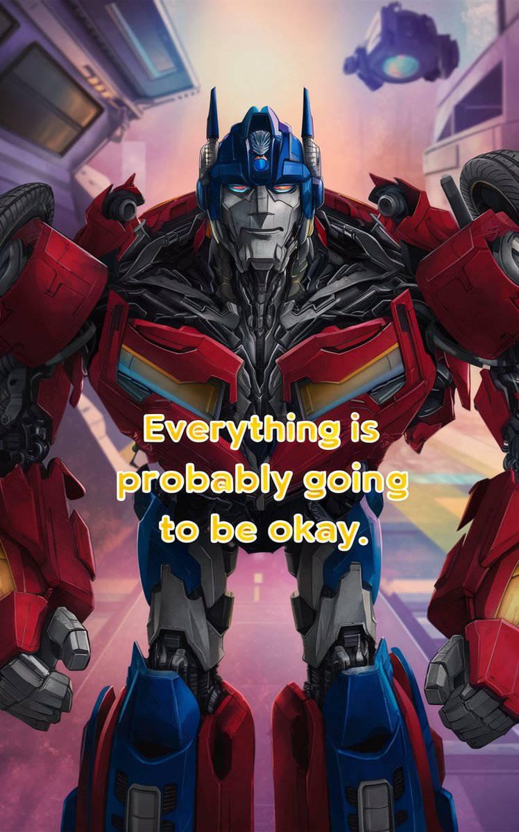 geordiemilne's tweet photo. Which is your favorite Optimistic Prime? @ideogram_ai #ideogramai #ideogram #ai #aiart #art #generativeart #robotics #robot #robots #transformers #optimisticprime #everythingisprobablygoingtobeokay #contentment #Santosha https://t.co/Xk2sAmAOa7