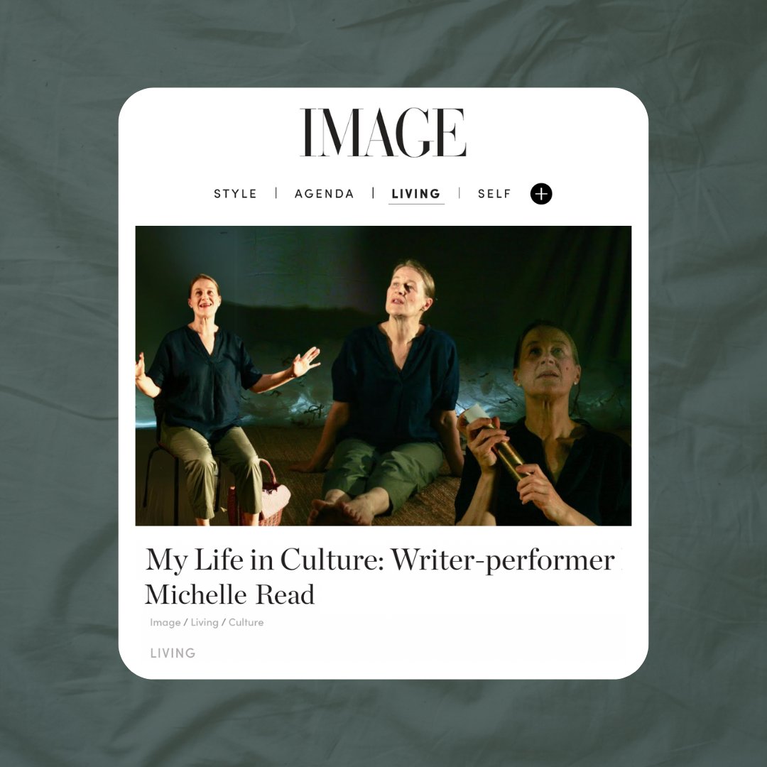 Read @MichelleHRead's latest feature in @image_magazine where Michelle shares some insight into her inspiration and daily life during ‘On a House Like a Fire’: image.ie/living/my-life…