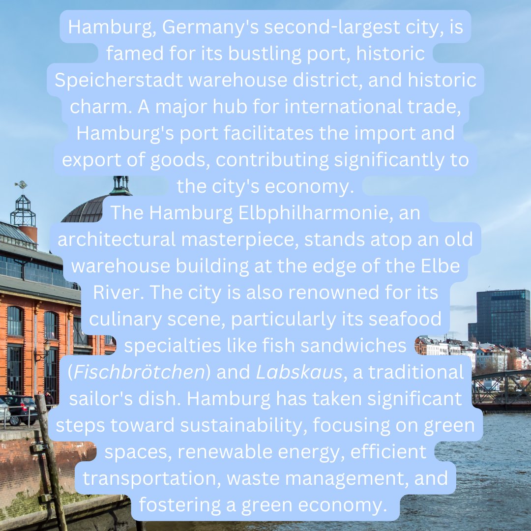 TOPTeachGermany's tweet photo. We are thrilled to have TOP 2 (2024) start their #TOPstudytour through #Germany in the beautiful city of #Hamburg. #TOPAlumni have you been to Hamburg?
#TOPteachgermany https://t.co/Isl6a0u2FT