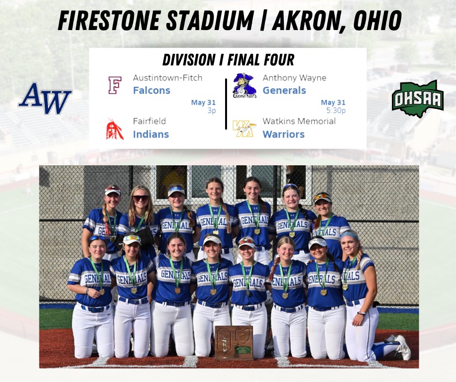 Come out and support your 2024 NLL &amp; Regional Champion Generals along the parade route on Friday at 10am in both Whitehouse and Waterville as they headoff to play in States. The girls are looking forward to seeing you and the rest of the AW Community on Friday!