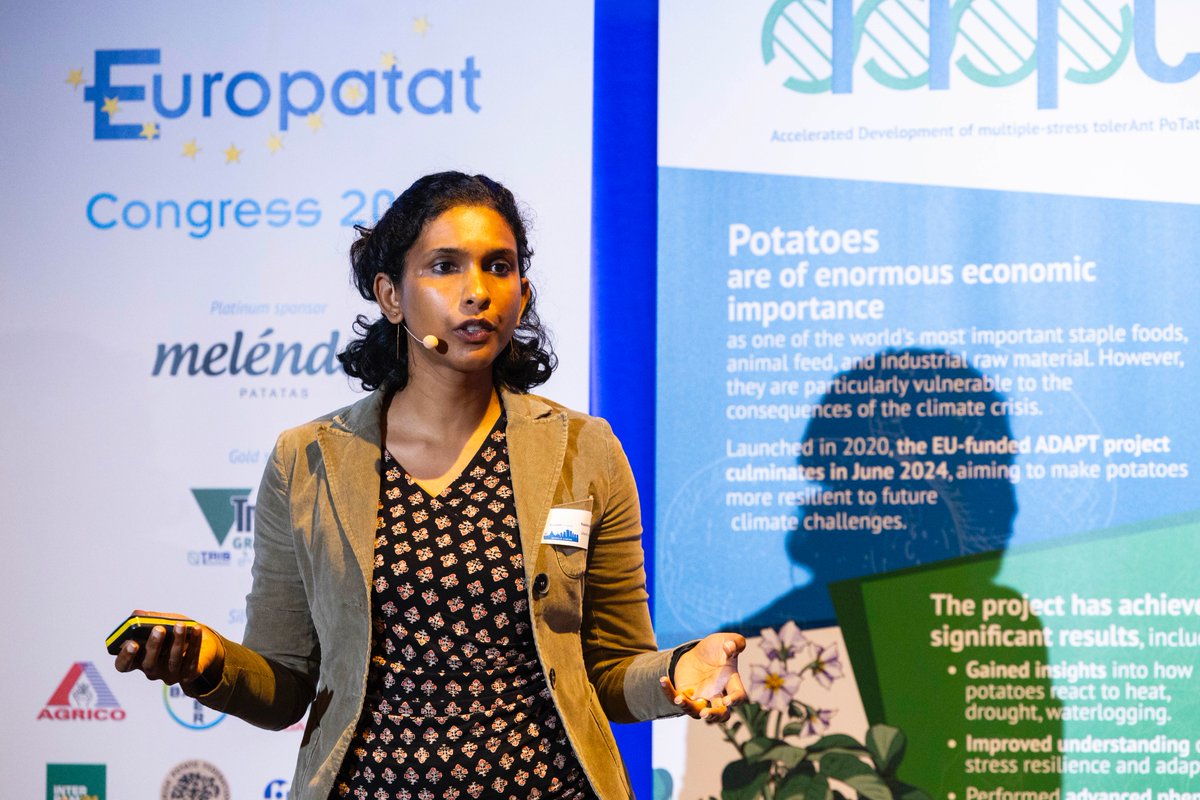 Rashmi Sasidharan (@r_sasidharan) on Twitter photo Last Friday I presented highlights from our work on developing climate-resilient potatoes within <a href="/eu_adapt/">Horizon 2020-project-ADAPT</a> at <a href="/Europatat/">Europatat</a> annual conference. So essential to share our work beyond academia to breeders and relevant stakeholders <a href="/MeijerPotato/">MeijerPotato</a> <a href="/UUBeta/">Faculty of Science, Utrecht University</a> <a href="/UU_Plants/">UU_Plants</a> Last Friday I presented highlights from our work on developing climate-resilient potatoes within <a href="/eu_adapt/">Horizon 2020-project-ADAPT</a> at <a href="/Europatat/">Europatat</a> annual conference. So essential to share our work beyond academia to breeders and relevant stakeholders <a href="/MeijerPotato/">MeijerPotato</a> <a href="/UUBeta/">Faculty of Science, Utrecht University</a> <a href="/UU_Plants/">UU_Plants</a>