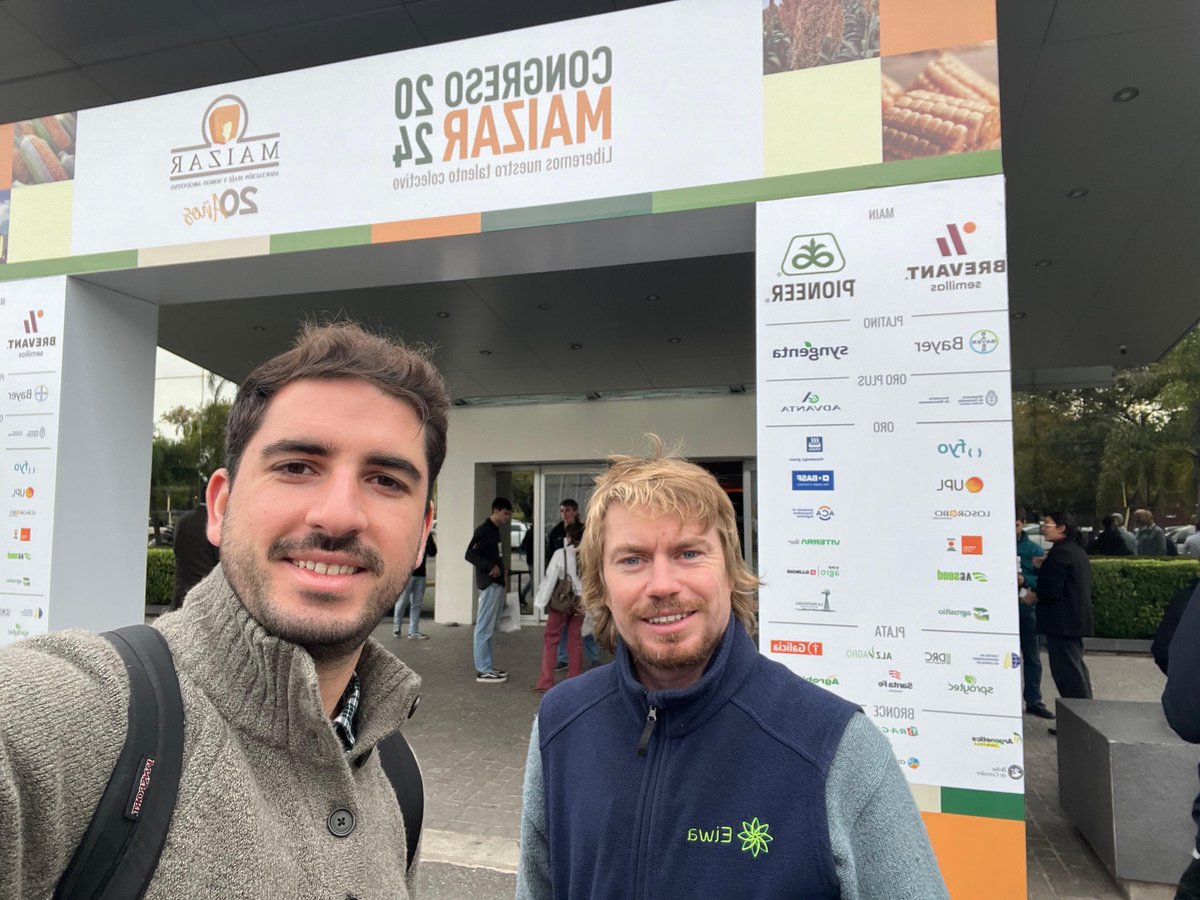 EiwaAg's tweet photo. La semana pasada participamos del evento #MAIZAR.
Fue una gran oportunidad para encontramos con clientes y charlar con los líderes en producción de #sorgo y #maiz.
Continuamos innovando nuestra plataforma #EiwaVault para seguir #maximizando el #valor de los datos! https://t.co/ROs98ZIXZ6