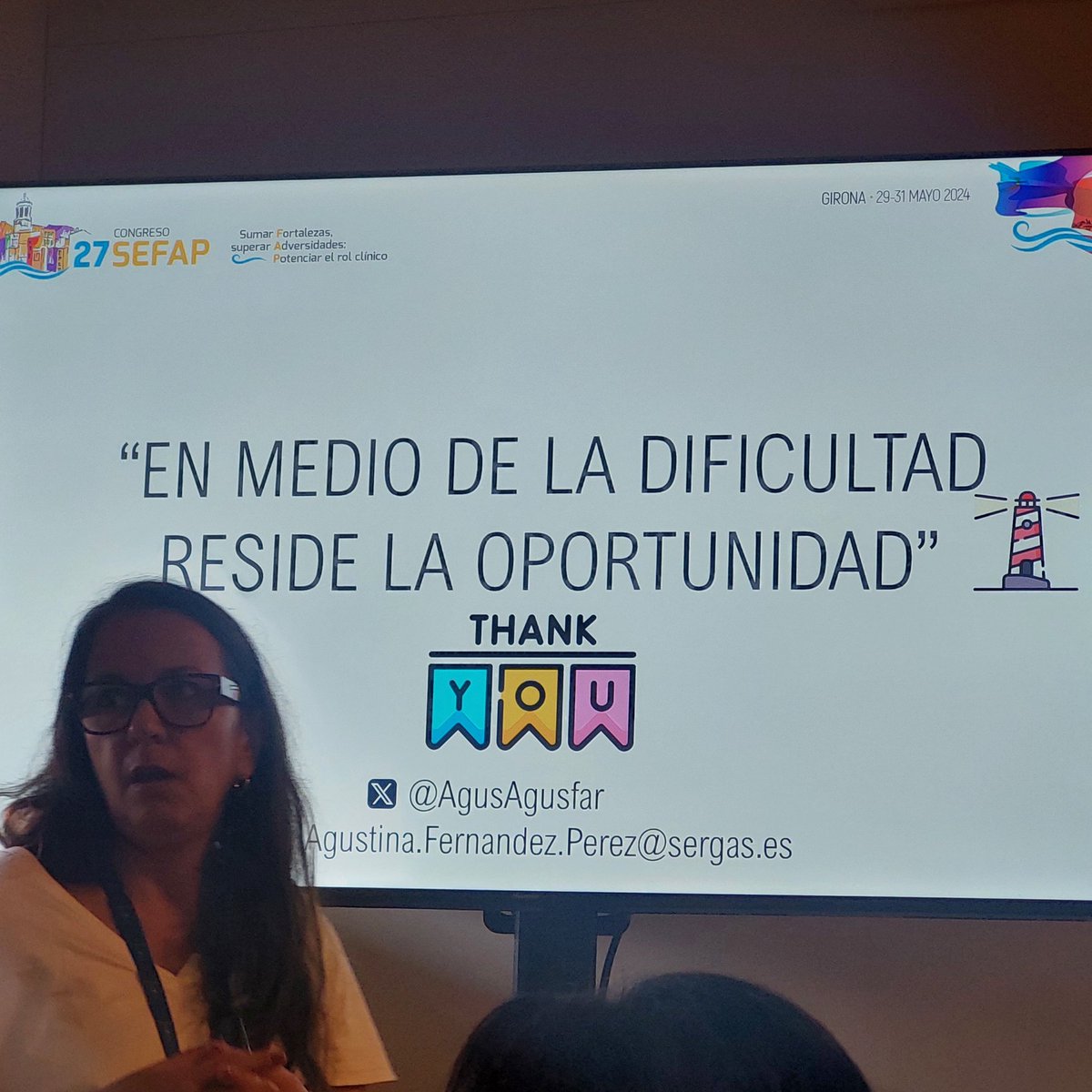 gildatheboxer's tweet photo. Fantástico taller de @AgusAgusfar en #27congresosefap @Sefap_FAP. Enhorabuena 👏 https://t.co/XNwxmCZb2d