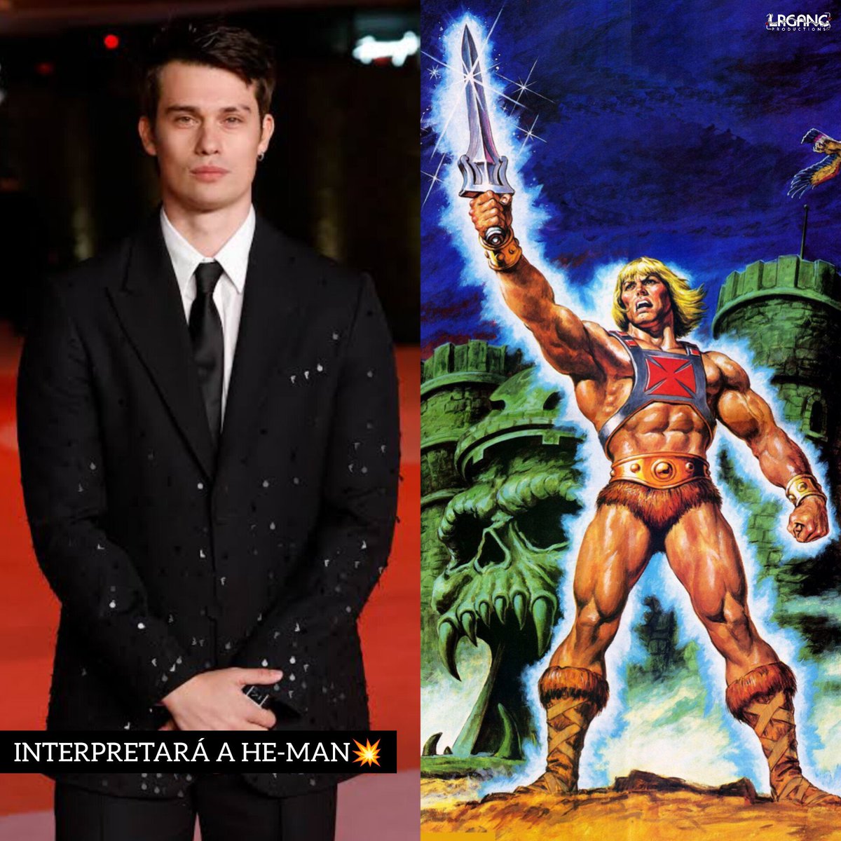 CONFIRMADO💥 #NicholasGalitzine interpretará a #HeMan en la cinta live action que se está desarrollando del personaje de #mastersoftheuniverse🙌