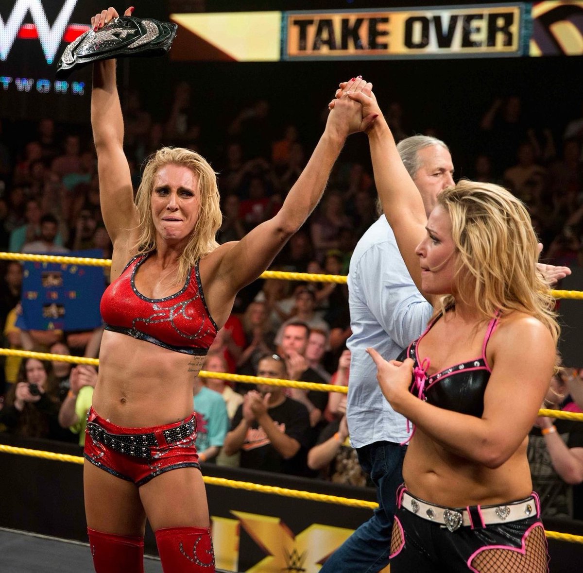 Charlotte Flair won the NXT women’s title for the first time 10 years ago 🏆