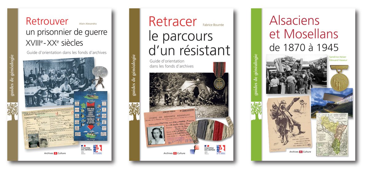 GenealogieXV's tweet image. Trois guides pratiques à avoir en tête en cette période de commémoration de 1944. #WW2 #2GM #généalogie #prisonniers #résistants #MalgréNous #Alsace #moselle  @DeHistorique @MDHDefense 
archivesetculture.org/archives-milit…