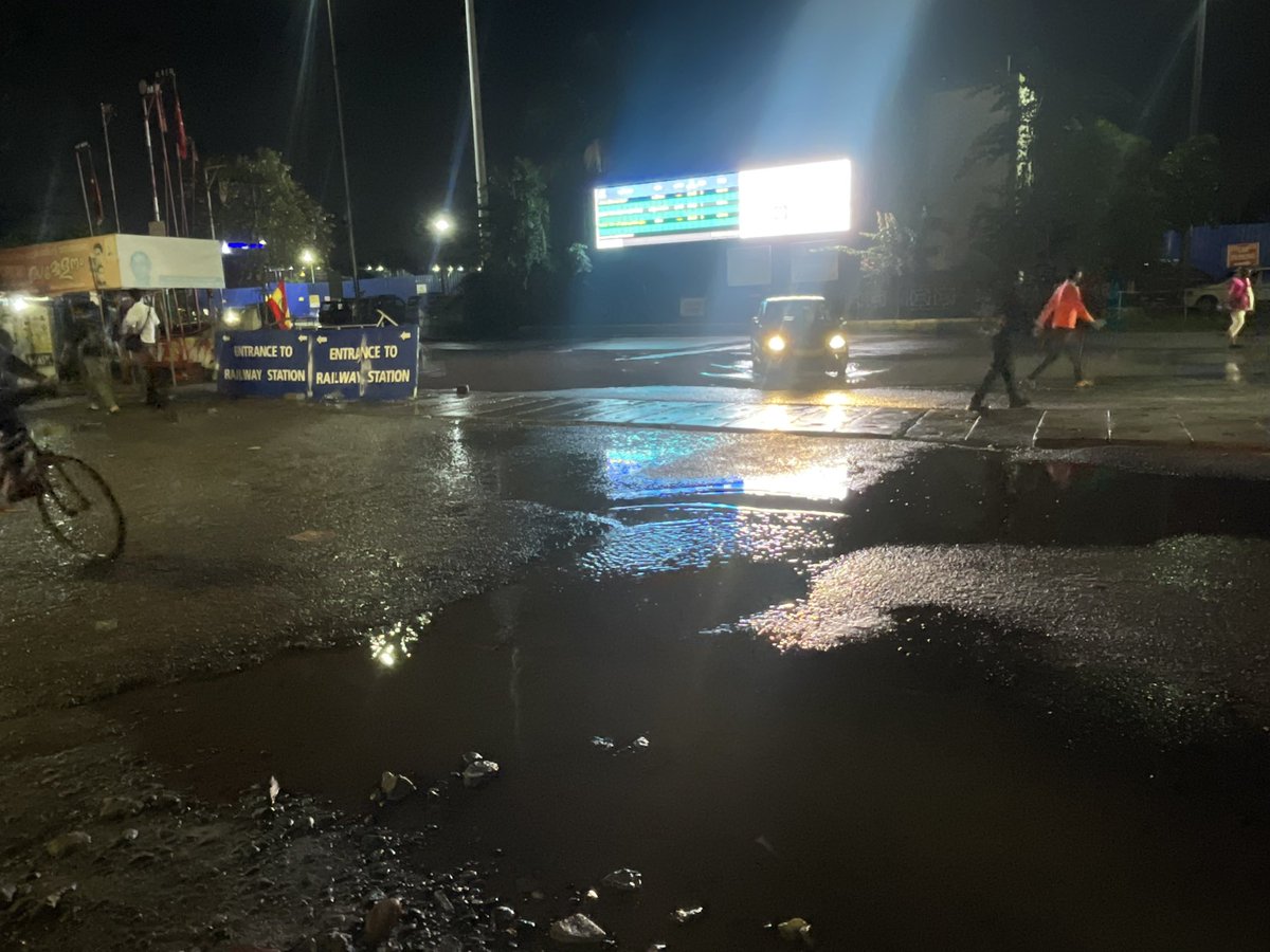 Water logging everywhere with mosquitoes.

This is Cochin & Ernakulam of Kerala.