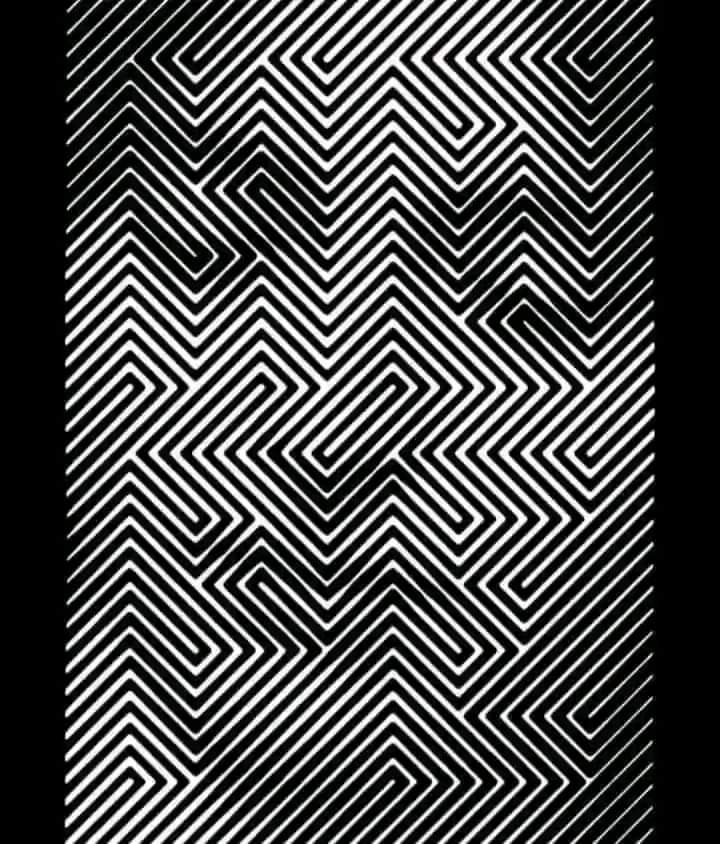 Eyesight check 👀 💯

These are not just merely a lines or boxes : close your one eye 👁‍🗨 to see the magic 🧝‍♂️
What you saw? Let check your eyesight 👀