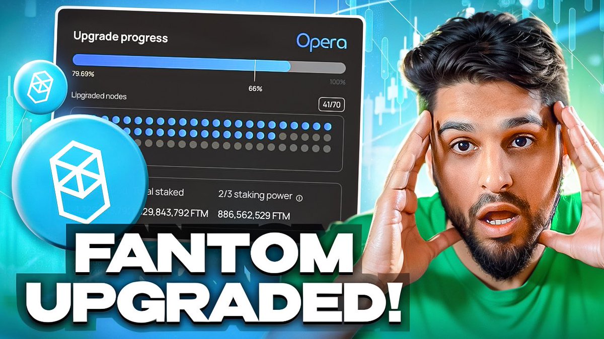 FANTOM SONIC UPGRADE OFFICIALLY HERE! $FTM $S 

youtu.be/f_RjFOnWV0o?si…