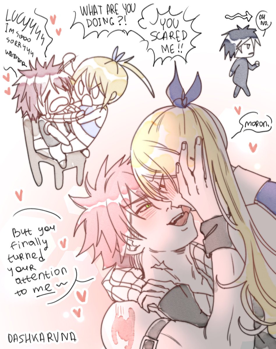 Fairy Tail:Lisanna X Natsu X Lucy Page 2 by BurnAssassin on DeviantArt, image size:948x1200