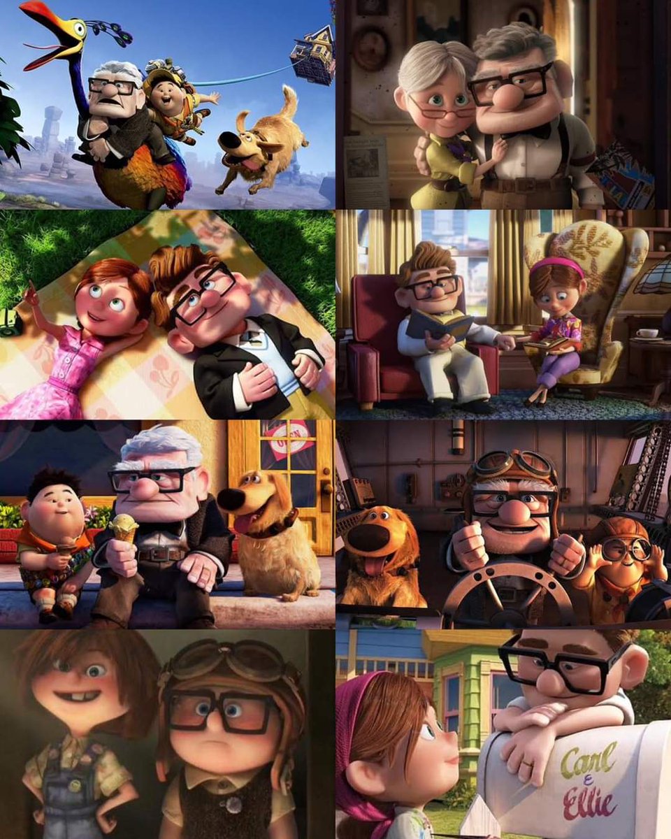 ANIVERSARIO🥳 El día de hoy se cumplen 15 años del estreno en cines de #Up de #Disney / #Pixar. Película que se hizo con el #Oscar en 2010 y que se volvió una de las favoritas de los fans por su introducción con la vida de #Carl y #Ellie💖