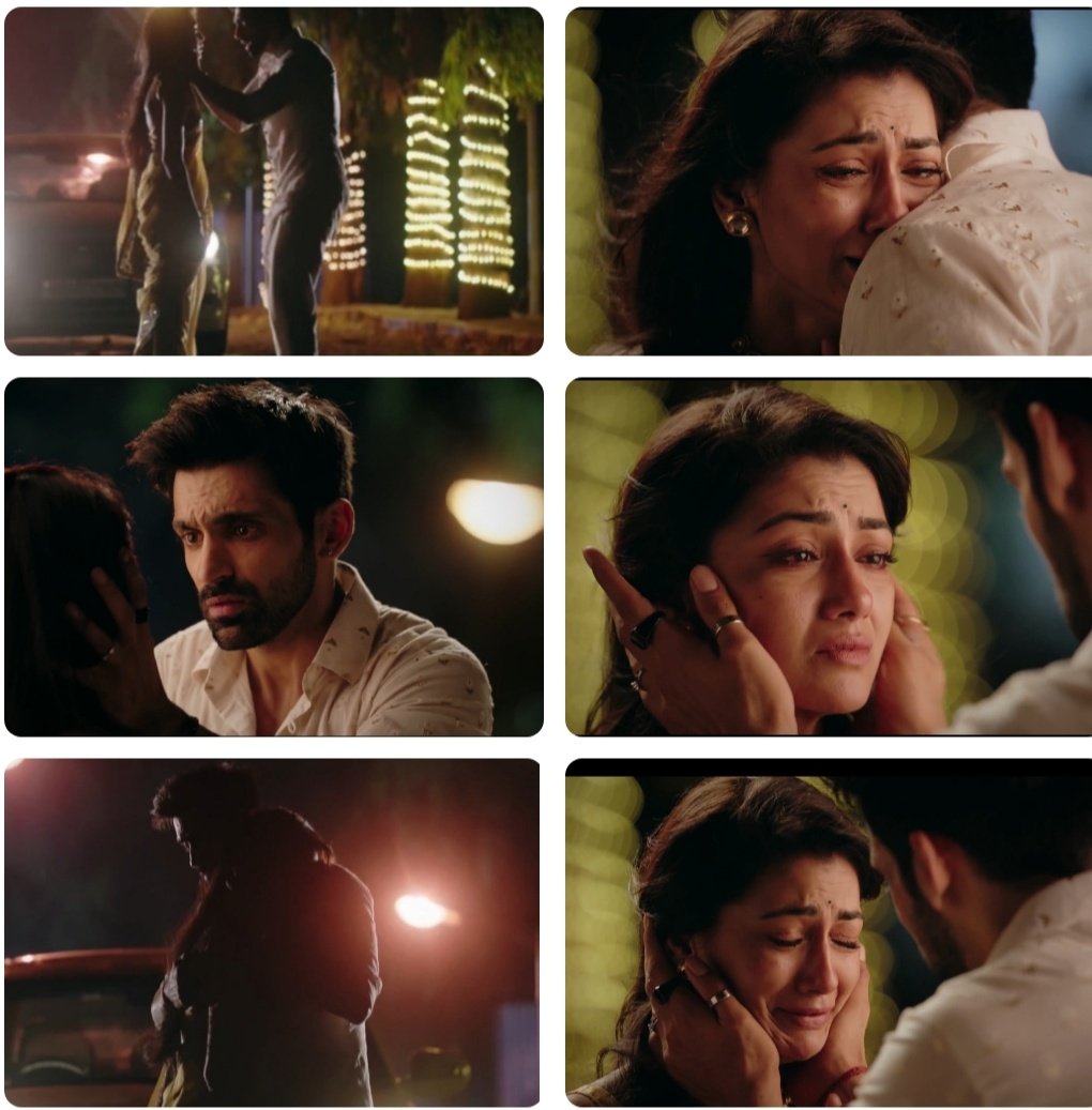 The Emotional Connect B/W AmVira Is Profoundly Capitivating 💗✨. 
The Way Virat Instantly Hugged Ammu To Provide Her Comfort Shows Growing Emotional connect b/w AmVira 💗

#SritiJha #ArjitTaneja #SriJit #AmVira
#KaiseMujheTumMilGaye