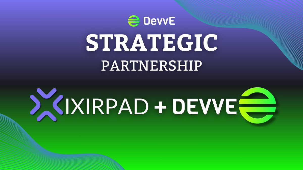 We are proud to announce a strategic partnership with Ixirpad!

Working together with projects launching on <a href="/ixirpad/">IXIRPAD</a> , rewarding our own launchpad projects with additional exposure to new communities and sharing exclusive deal flows. A classical win-win! 

Ixirpad will also give