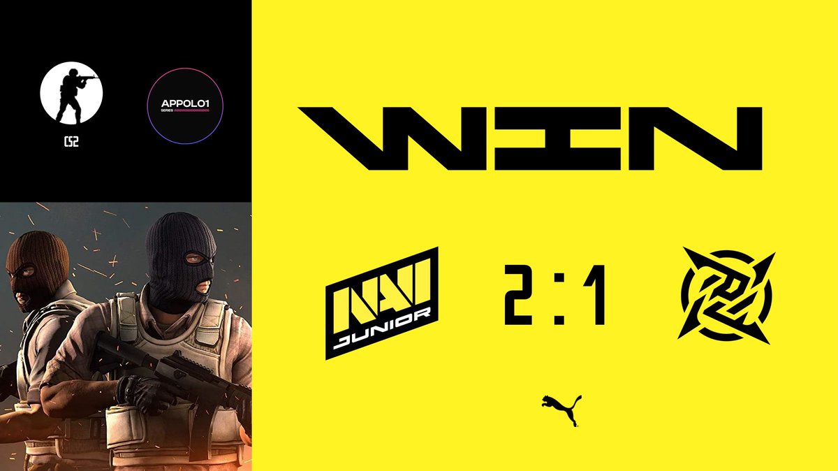 We overpower Young Ninjas on Mirage with a 13:7 score and it’s 2:1 win for us. #navination #NAVIJunior #CS2