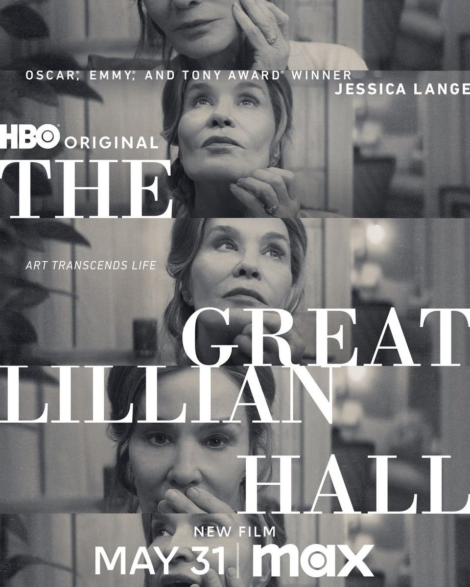 HBO Original Film #TheGreatLillianHall Streaming From 31st May On #Max.

Starring: #JessicaLange, #KathyBates, #LilyRabe, #JesseWilliams, #PierceBrosnan, #NoshirDalal, #AllisonMackie, #LaurenBuglioli & More.
Directed By #MichaelCristofer.

#TheGreatLillianHallOnMax #AllInOneOTT