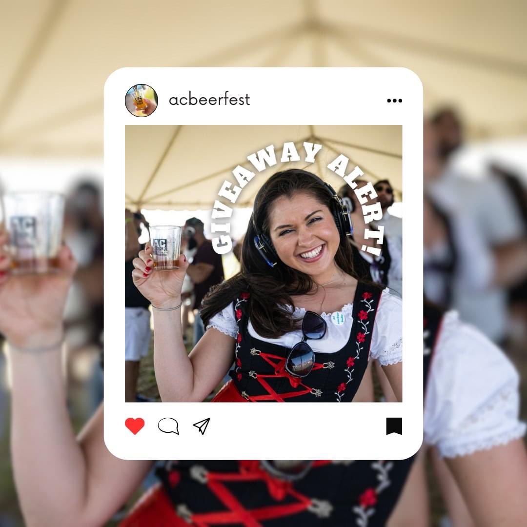 Head to our Instagram, @acbeerfest, to find out how you can win a pair of tickets to the Atlantic City Beer &amp; Music Festival: Summer Sessions! ☀️