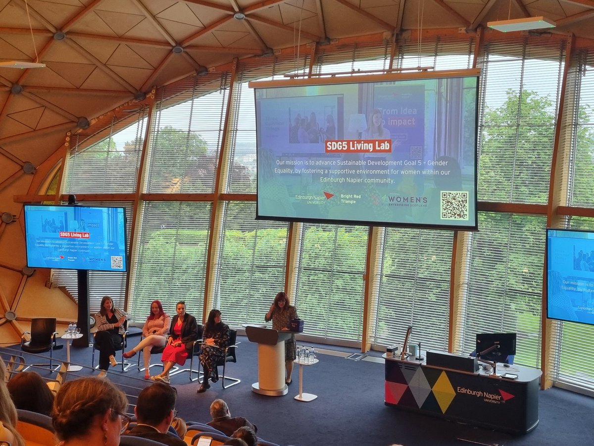 Dr Emma Ives (@emfly) on Twitter photo Some cracking entrepreneurs telling us about their journey as we celebrate the launch of the #SDG5 Living Lab <a href="/BrightRTriangle/">Bright Red Triangle</a> <a href="/WEScotland/">Women's Enterprise Scotland</a> <a href="/EdinburghNapier/">Edinburgh Napier University</a> Some cracking entrepreneurs telling us about their journey as we celebrate the launch of the #SDG5 Living Lab <a href="/BrightRTriangle/">Bright Red Triangle</a> <a href="/WEScotland/">Women's Enterprise Scotland</a> <a href="/EdinburghNapier/">Edinburgh Napier University</a>