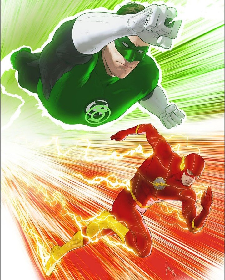 Grandes amigos: Lanterna Verde e Flash no traço de Mikel Janin! Nos apoie no Catarse: catarse.me/falaanimal #lanternaverde #superherois #flash #nerd #ligadajustiça #hq #haljordan #barryallen #mikeljanin #dccomics #greenlantern #superheroes #theflash #geek #justiceleague