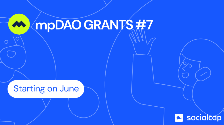 socialcap_'s tweet photo. Get ready to #BUIDL, the mpDAO GRANTS #7 is about to begin🎉

The mpDAO GRANTS is an incentive program made by @meta_pool for builders👷🏽🔧

⏳You have time until June 3 to submit your proposal.

More info here: 
📍 https://t.co/fisV8Q2ZYz https://t.co/ciF9N7R5pR