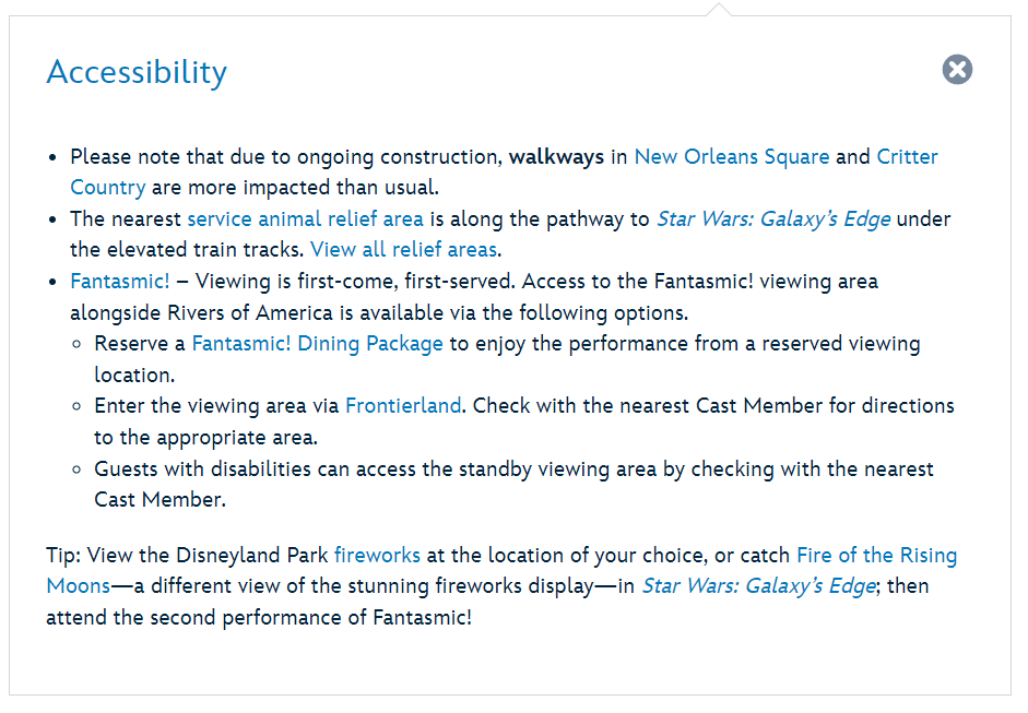 ScottGustin's tweet photo. NEW: Disneyland shared updates to construction in New Orleans Square and Critter Country. 
On July 8:
- Hungry Bear Restaurant will close for refurb
- Davey Crockett's Explorer Canoes will temporarily close
- Bridge from New Orleans Square to Galaxy’s Edge will temporarily close https://t.co/jPz1HimwCn