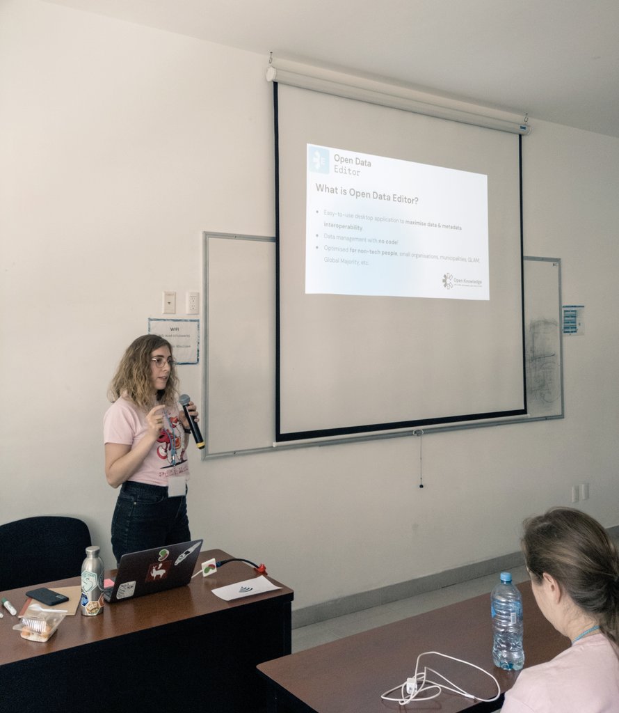 OKFN's tweet image. @Sape_BY is talking about the tormented path of an App. Sharing mistakes we had when developing the Open Data Editor. Come learn our pitfails, talking about failures is always a learning experience.

#TheTechWeWant 🤌