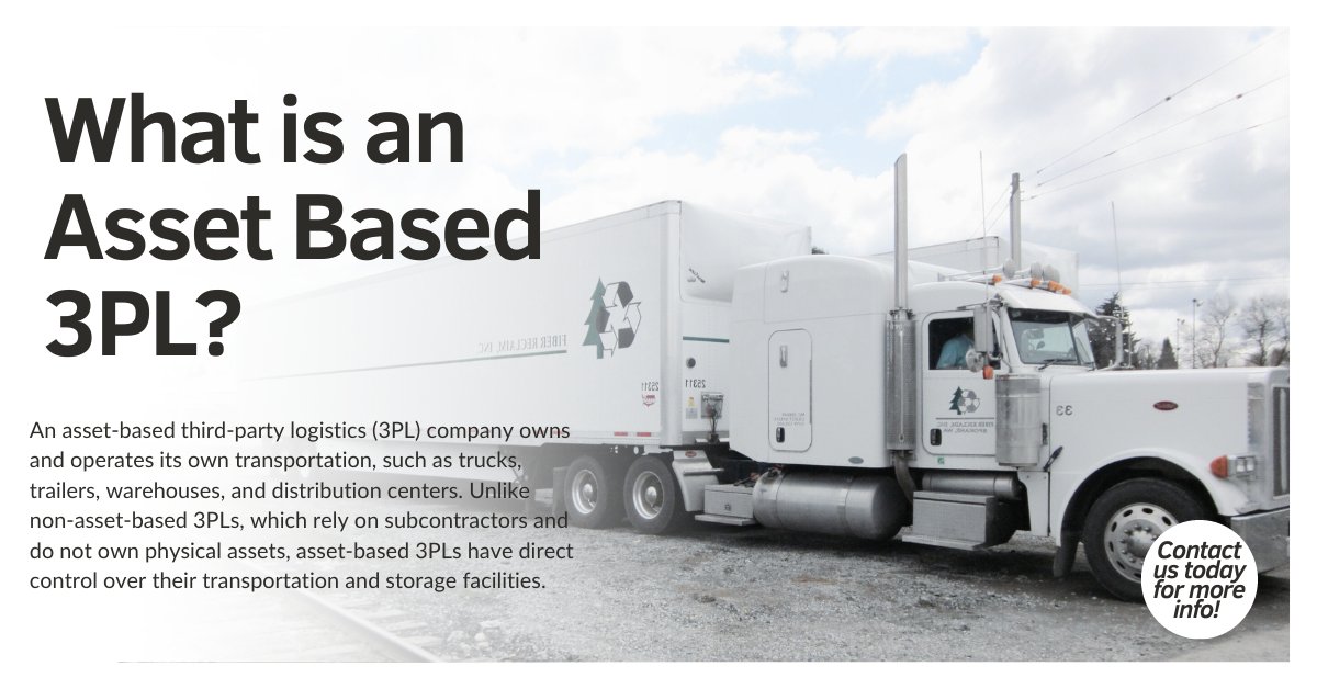 By owning their equipment, an Asset based 3PL can better manage expenses related to maintenance, depreciation, and overhead, potentially leading to more competitive pricing for their services. #3PL #SolutionBasedLogistics