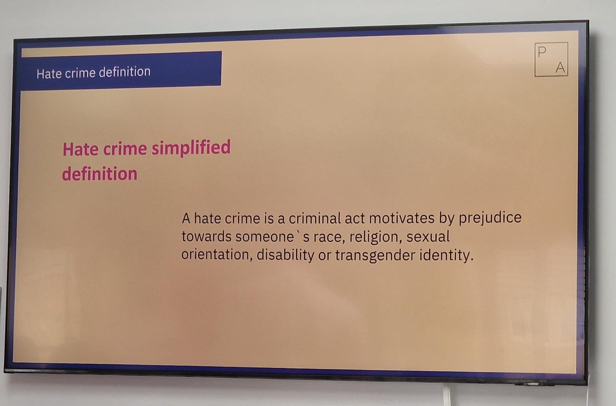 Thank you <a href="/IBVprev/">Protection Approaches</a> for the workshop this afternoon in raising awareness in Hate Crime. 
•
•
<a href="/Redz7Foxy/">Red Fox</a> <a href="/FutureMOLDSCom1/">Future M.O.L.D.S Communities</a> #hatecrimeawareness #noplaceforhate