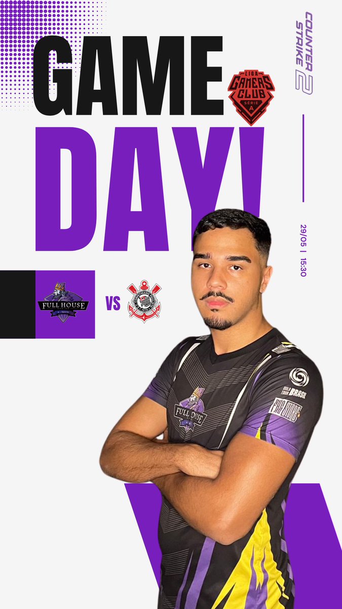[ 🏆 Série A <a href="/GamersClubCS/">Gamers Club Counter-Strike</a> - Quartas de Final (Lower) ]

Jogo contra o Corinthians valendo a vida família, cola na live pra fortalecer! 🔥💜

⚔️ <a href="/sccp_esports/">Corinthians Esports</a>
🕞 15:30
📺 twitch.tv/gamersclubcs

<a href="/zock9cs/">zock9</a> <a href="/SHUN7cs/">Patrick</a> <a href="/balencyy_/">Nathan Marques</a> <a href="/Lekzifps/">Lekzi</a> <a href="/RoDfps1/">RoDfps_</a> <a href="/coachstati/">STATI</a> #cs2