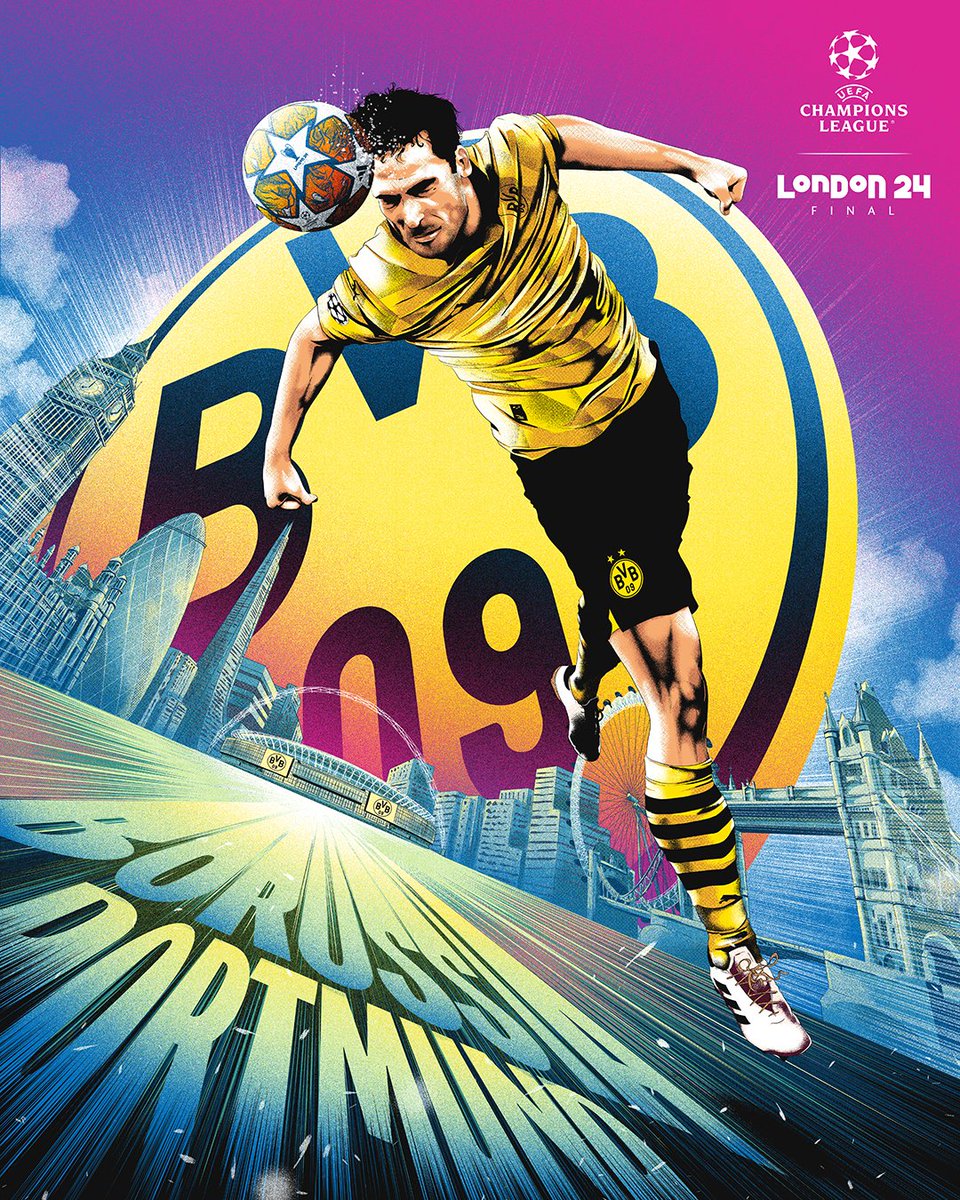 For Dortmund 🖤💛

🎨 @17thandoak || #UCLfinal