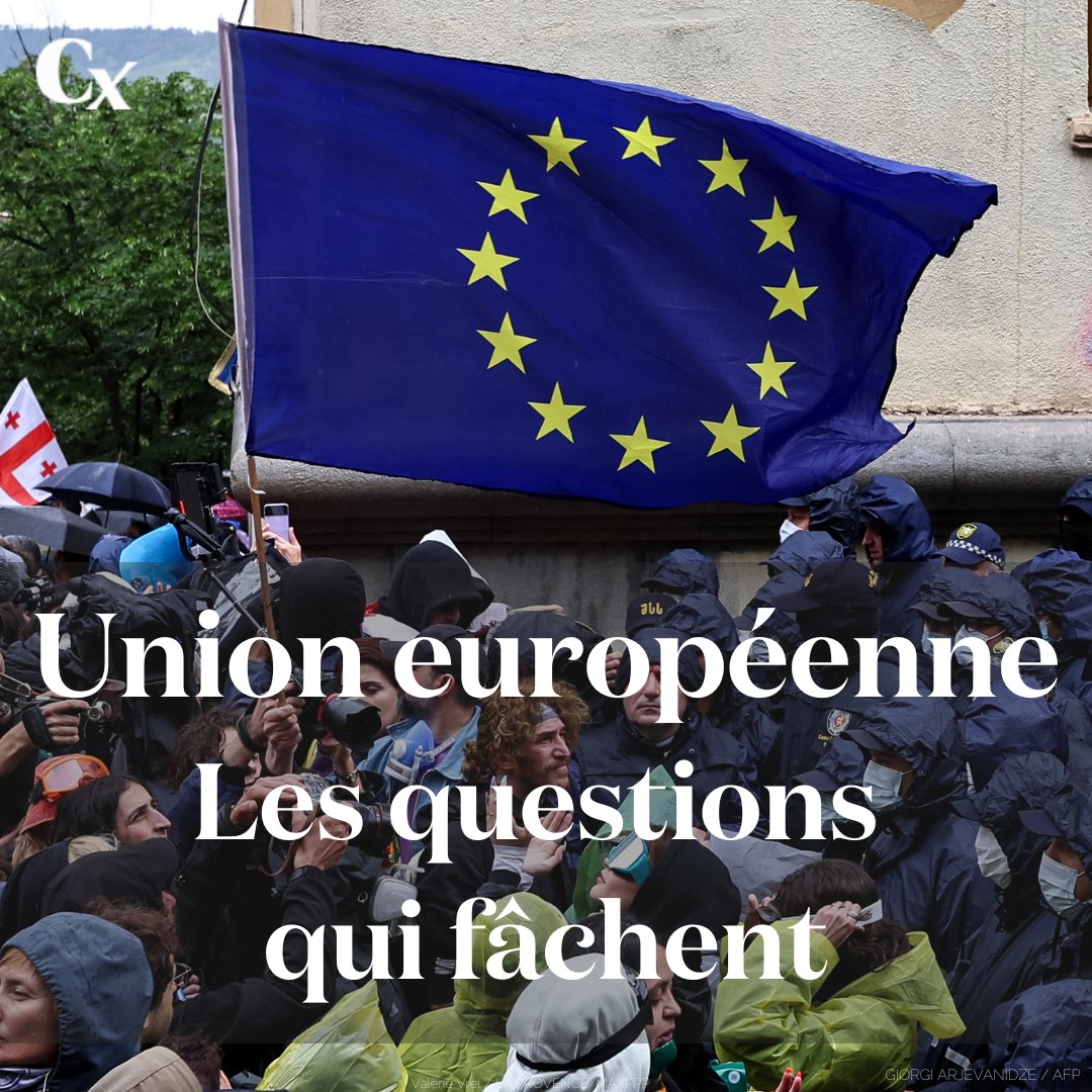 🇪🇺 Les élections européennes ont lieu le 9 juin. L’Europe coûte-t-elle trop cher à la France ? A-t-elle renoncé à ses racines chrétiennes ?... ➡️ La Croix analyse les grands débats de cette campagne. la-croix.com/international/…