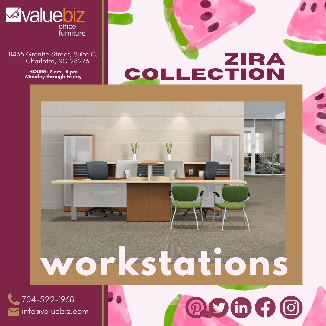 Zira is your ultimate go-to for customizable workstations. Call, email, or stop by our showroom to see the endless options for customizing your new workstations!
#officefurniture #interiordesign #valuebiz #officeinspo #office #officedesk #corporatefurniture