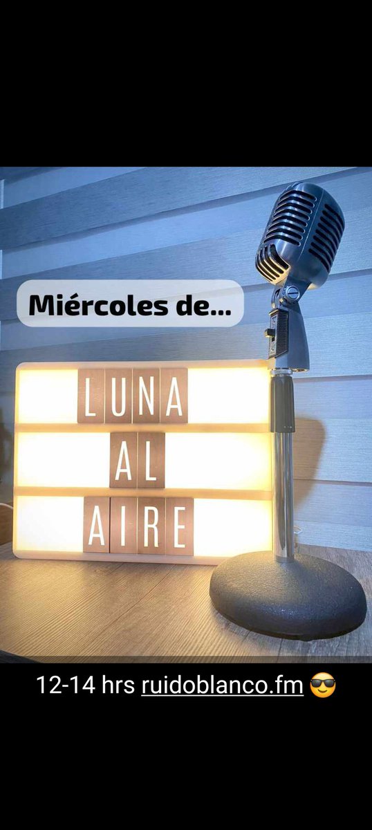 Llega la jefa <a href="/LunaOlivia/">Olivia Luna ✨</a> consintiendo a su comunidad de <a href="/ruidoblancofm/">Ruido Blanco FM ⚡️</a> hoy sonarán sus peticiones...
#ElRuidoLoHacemosTodos
#ElRuidoNoDejaDe9ulsar