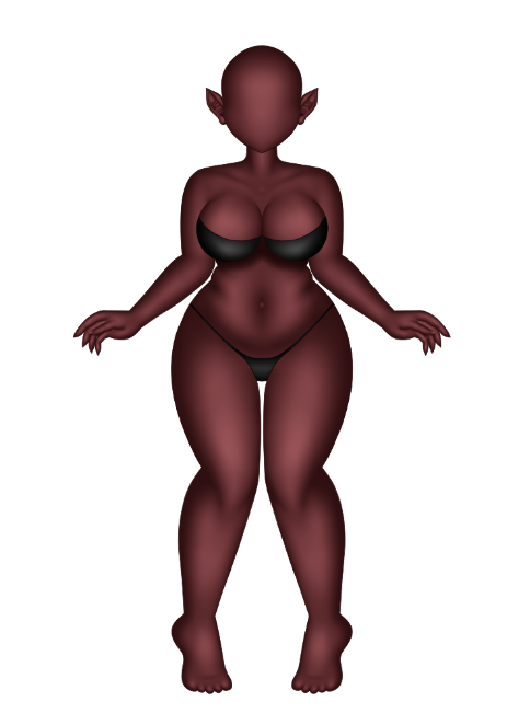 WIP 🌸 First plus size model 🖤