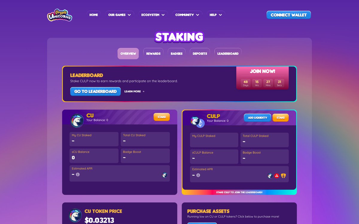 🦄 The Unicorns are migrating to <a href="/XAI_GAMES/">XAI 🎮⛓️</a>

They are launching a massive Play to Airdrop soon. 🪂

Team of 80+ who have worked together for 6+ years.
Brought you <a href="/crypto_unicorns/">Crypto Unicorns</a> 

Brought massive Sales volume 📈
$50M P2P NFT Trading
$10M in NFT Sales
$25M in FT Sales

🌈 Their