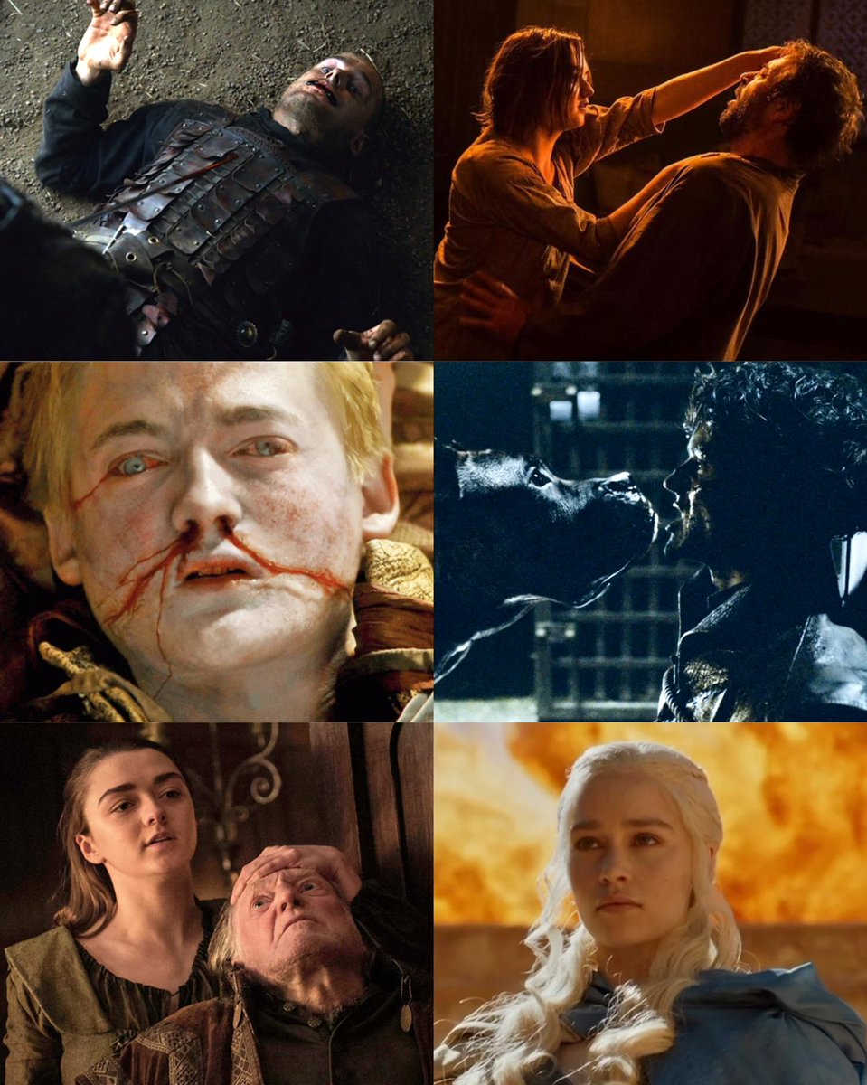 HILO🧵 

Las 10 escenas más satisfactorias de #GameOfThrones recopiladas en este hilo a lo largo de todas sus temporadas. Incluye las muertes de los personajes más odiados.

Se agradecen los Rt y para disfrutar de más contenido sobre este Universo sígueme aquí: @KingTargaryenn