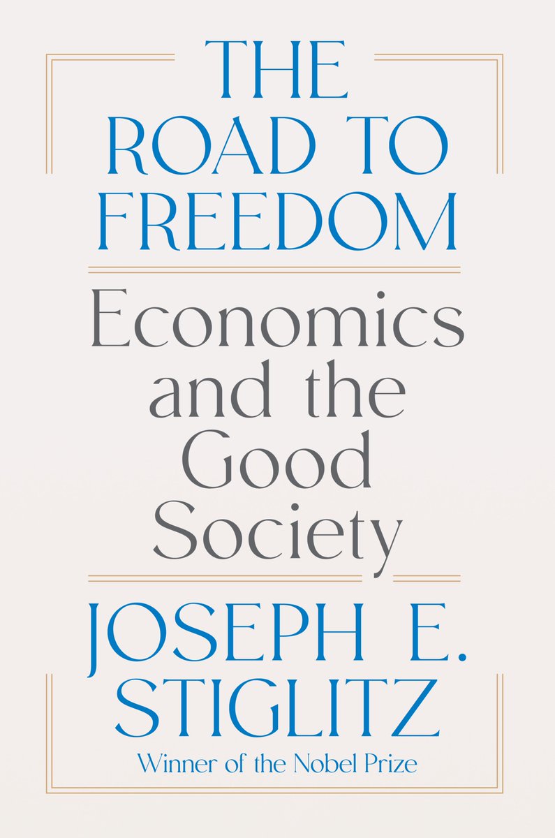 Available in stores and online, my new book, The Road to Freedom. wwnorton.com/books/97813240…
