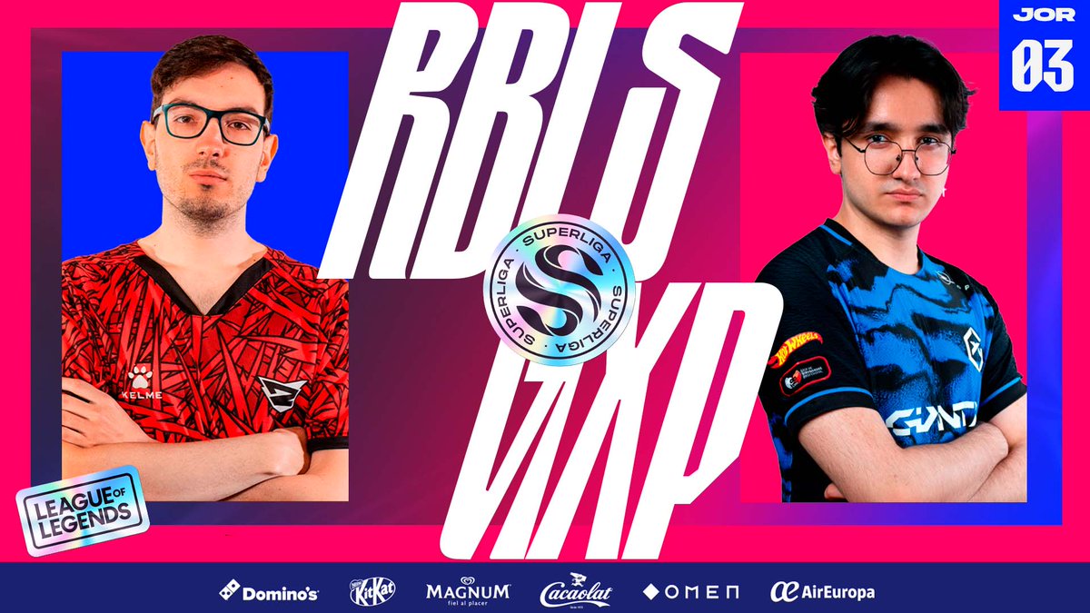 ¡Seguimos con el segundo partido de la tarde! Prueba de fuego para los nuevos gigantes en la #SuperligaLoL. ✨@RebelsGaming vs. @GIANTXES✨ 📺twitch.tv/lvpes y @Gol_Stadium