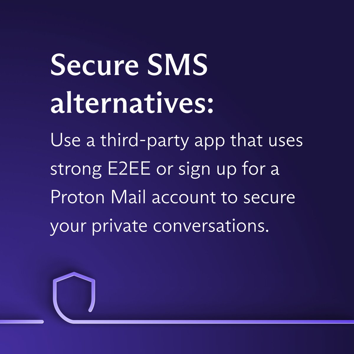 Proton Mail tweet media