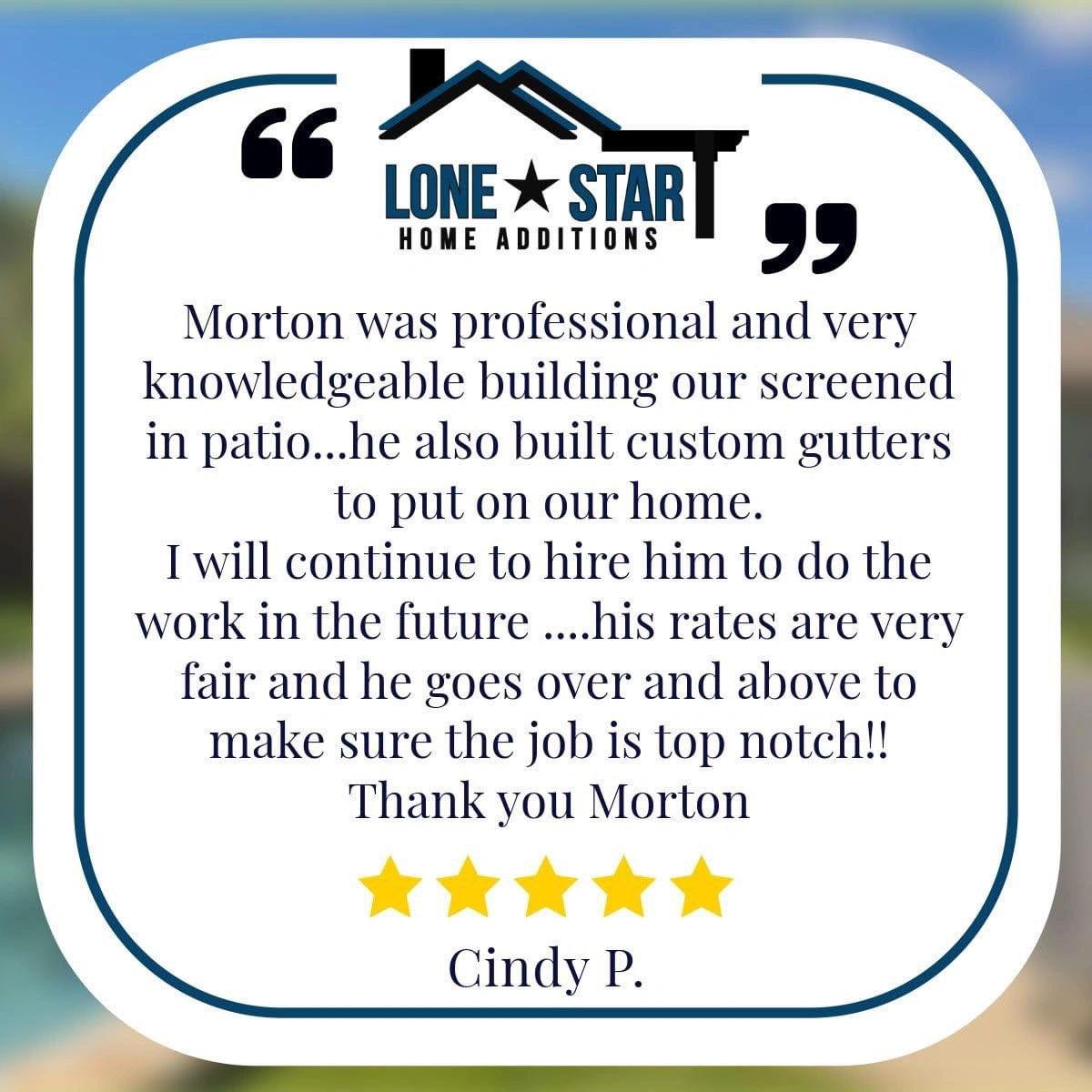 LSHomeAdditions's tweet image. Thank you for your kind words and your support! We truly appreciate your feedback. 🌟 #GratefulForOurCustomers #AppreciationPost