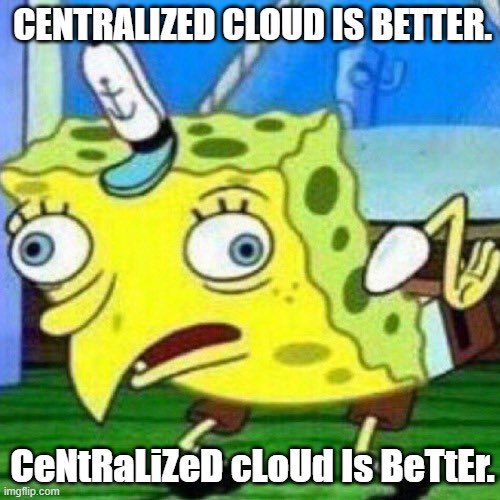 Looks like we lost spongebob.

Time to stop playing and use real tools.

Go to @IBCProtocol now or cry later. 👀

#IBC #CloudComputing #GPUs
